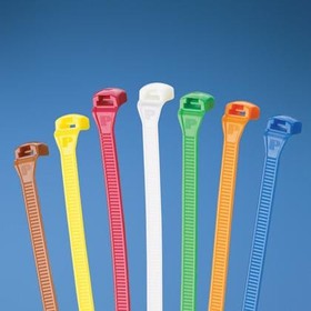 Фото 1/2 CBR2M-M5, Cable Ties Cable Tie In-Line 7.2L (183mm) Mini
