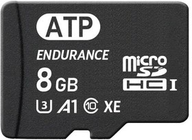 AF8GUD4A-EBAXM, 8 GB Industrial MicroSD Micro SD Card, UHS-I