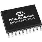 MCP48FVB08-20E/ST, DAC, OCTAL, 8BIT, -40 TO 125DEG C
