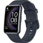 Смарт-часы Huawei FIT SE STA-B39, 30мм, 1.64", черный / черный [55020atd]