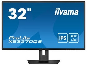 Фото 1/10 LCD IIYAMA 31.5" XB3270QS-B5 {IPS 2560х1440 4ms 300cd 178/178 1200:1 HDMI DisplayPort Height Tilt Speakers}