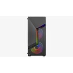 Корпус AeroCool Scape-G-BK-v2 Black Mid Tower ATX/micro ATX/mini-ITX , без БП ...