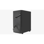 Корпус AeroCool Scape-G-BK-v2 Black Mid Tower ATX/micro ATX/mini-ITX , без БП ...