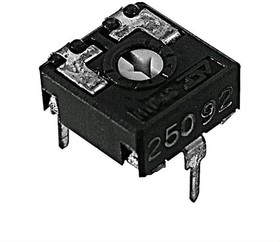 CA9PV10-500KA2020, Резистор подстроечный c подстройкой сверху P5/10 500K