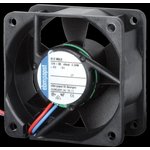 612NGN, 600 N Series Axial Fan, 12 V dc, DC Operation, 40m³/h, 2W, 165mA Max ...