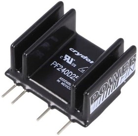 Фото 1/2 PF240D25R, Solid State Relay - SPST-NO (1 Form A) - AC Output - 3 to 15VDC Input - 25A, 12 to 280V - 4-SIP Package - PC Pin ...