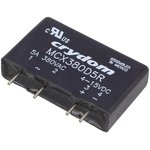 MCX380D5R, Solid State Relays - PCB Mount PCB SIP SSR 530VAC /5A, 4-15VDC, RN