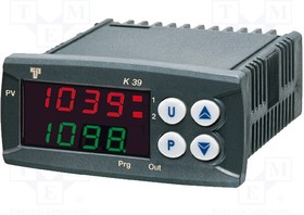 K39T-LCRR, Регулятор, Контролируемая величина температура, Тип ВЫХ 1 SPDT