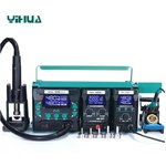Комбинированная паяльная станция YIHUA 813 (3 в 1)