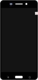 Фото 1/5 Дисплей для Nokia 6 (TA-1021) с тачскрином (черный)