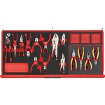 TCEMM631N, 631 Piece Automotive Tool Kit with Trolley
