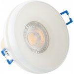 Denkirs DK4031-WH Белый Встраиваемый светильник алюминий/пластик IP 20, 10 Вт, GU10