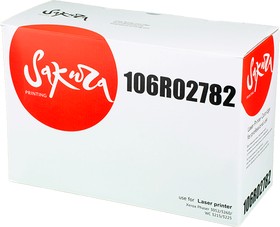 Картридж SAKURA 106R02782 для Xerox Phaser 3052/3260, WC 3215/3225, черный, 6 000к. (в комплекте 2 шт. SA106R02778, на 3 000 к. каждый)