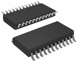 L6207D, DMOS двойной Full-Bridge драйвер c ШИМ токовым контроллером [SO-24 (20+2+2)]