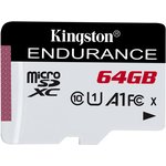 SDCE/64GB, Карта памяти microSDXC Kingston High Endurance, 64 Гб ...