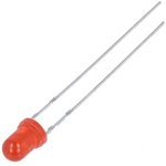 SLR-342VR3F, Standard LEDs - Through Hole RED RED DIFF LENS 2.5mm PITCH