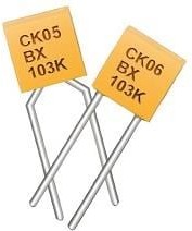 CK05BX222K7301, Multilayer Ceramic Capacitors MLCC - Leaded 100V 2200 pF BX 10% 5.08 mm CK05