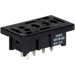 SH1B-62, Relay Sockets & Hardware Socket PCB Mount for RH1B