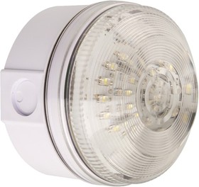 LED195-05WH-05, LED195 Series White Multiple Effect Beacon, 85 → 280 V, Box Mount, Wall Mount, LED Bulb