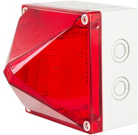 LED701-02-02, LED701 Series Red Multiple Effect Beacon, 20 30 V, Surface Mount, LED Bulb