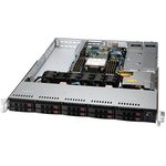 Серверная платформа Supermicro SuperServer 1U 110P-WTR no CPU(1)3rd Gen Xeon ...