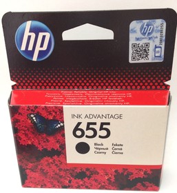 Картридж HP №655 DJ IA 3525, 5525 Black CZ109AE