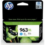 Картридж HP OfficeJet Pro 901x/902x/HP, 1,6К голубой 3JA27AE/963XL