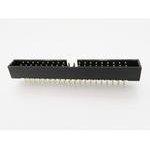 2BHR-40-VUA, Conn Shrouded Header (4 Sides) HDR 40 POS 2mm Solder ST Top Entry ...