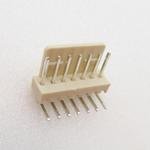 LHA-07-TRA, Conn Wire to Board HDR 7 POS 2.54mm Solder RA Side Entry Thru-Hole