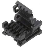 0347910040, Conn Housing RCP 4 POS 2mm Crimp ST Cable Mount Black Mini50™ Bag