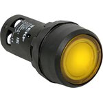 Кнопка SW2C-10D с подсветкой желт. NO EKF sw2c-md-y