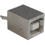 SS-52300-002, USB Connector, USB Type B, USB 2.0, Receptacle, 4 Ways, PCB Mount, Vertical