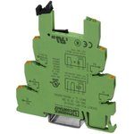 2900280, 6.2 mm PLC basic terminal block with push-in connection - without relay or solid-state relay - for mounting on DI ...