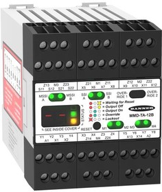 MMD-TA-12B, Safety Relays Safety Relay Muting Module; Supply Voltage: 24 V ac/dc; Muteable Safety Input: 1 Dual Channel; Non-Muteable Safety