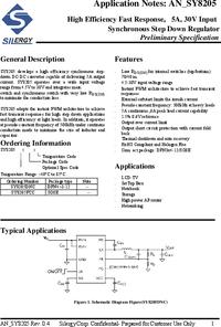 SY8205-5.0V-5A Buck DC-DC Module, DC-DC преобразователь понижающий, Uвх ...