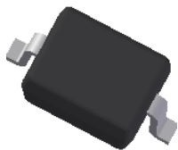 Diodes Inc D12V0H1U2WSQ-7, Uni-Directional TVS Diode, 600W, 2-Pin SOD-323