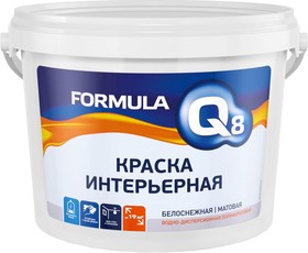 КРАСКА В/Д ИНТЕРЬЕРНАЯ 13 КГ 1 FORMULA Q8 50113