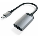 Адаптер Video SATECHI ST-TC4KHAM, USB Type-C (m) (прямой) - HDMI (f) (прямой), серый