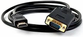 Кабель HDMI (M) - VGA (M), 1.8м, Orient C702