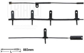 PFS 4190, Датчик тормозных колодок Mini Cooper S/D/SD 06-, Countryman 10- передних Trialli