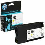 Картридж HP DesignJet T200/T600 series/DesignJet Studio желтый (29 мл.) 712/3ED69A