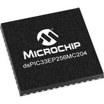 DSPIC33EP256MC204-I/PT, IC, MCU, 16BIT, 256KB FLASH, 44TQFP