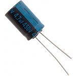конденсатор электролитический 4,7x450 (10x16) TK Jamicon 105C