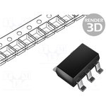 MIC2091-1YM5-TR, IC: power switch; high-side; 0.1A; Ch: 1; MOSFET; SMD; SOT23-5
