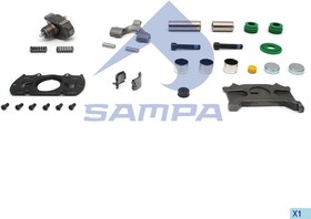 Фото 1/2 094.916, Ремкомплект суппорта WABCO MAX22 правый (полный) SAMPA