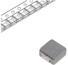 Фото 1/4 IHLP2525CZERR47M01, IHLP-2525CZ-01, 2525 Shielded Wire-wound SMD Inductor with a Metal Composite Core, 470 nH ±20% Shielded 17.5A