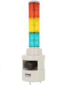 Фото 1/2 STD56LF-WA-3-24-RAG, Сигнализатор: сигнальная колонна, LED, красный/янтарный/зеленый