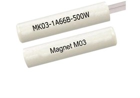 MK03-1C90C-500W, Геркон, серия MK03, цилиндрический, SPDT, 3Вт, 175В AC/DC, 0.5А, 15 до 20AT