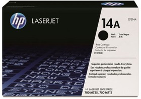 Фото 1/10 Картридж Cartridge HP 14A для LJ M712, черный (10000 стр.)