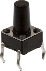 1170-669.5, Кнопка тактовая, 6ммх6мм, h=9.50мм